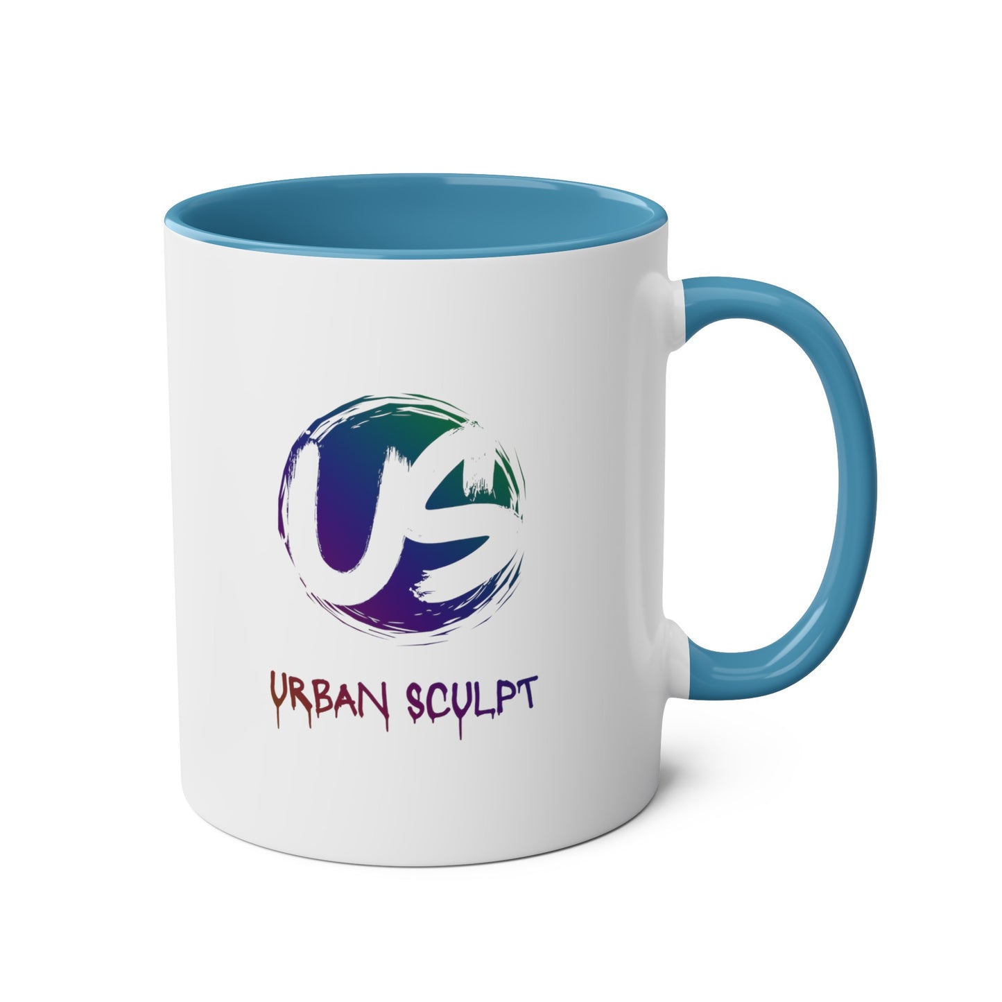 Urban Sculpt Pride Edition Two-Tone Coffee Mugs, 11oz: Celebrate LGBTQIA+ with Every Sip