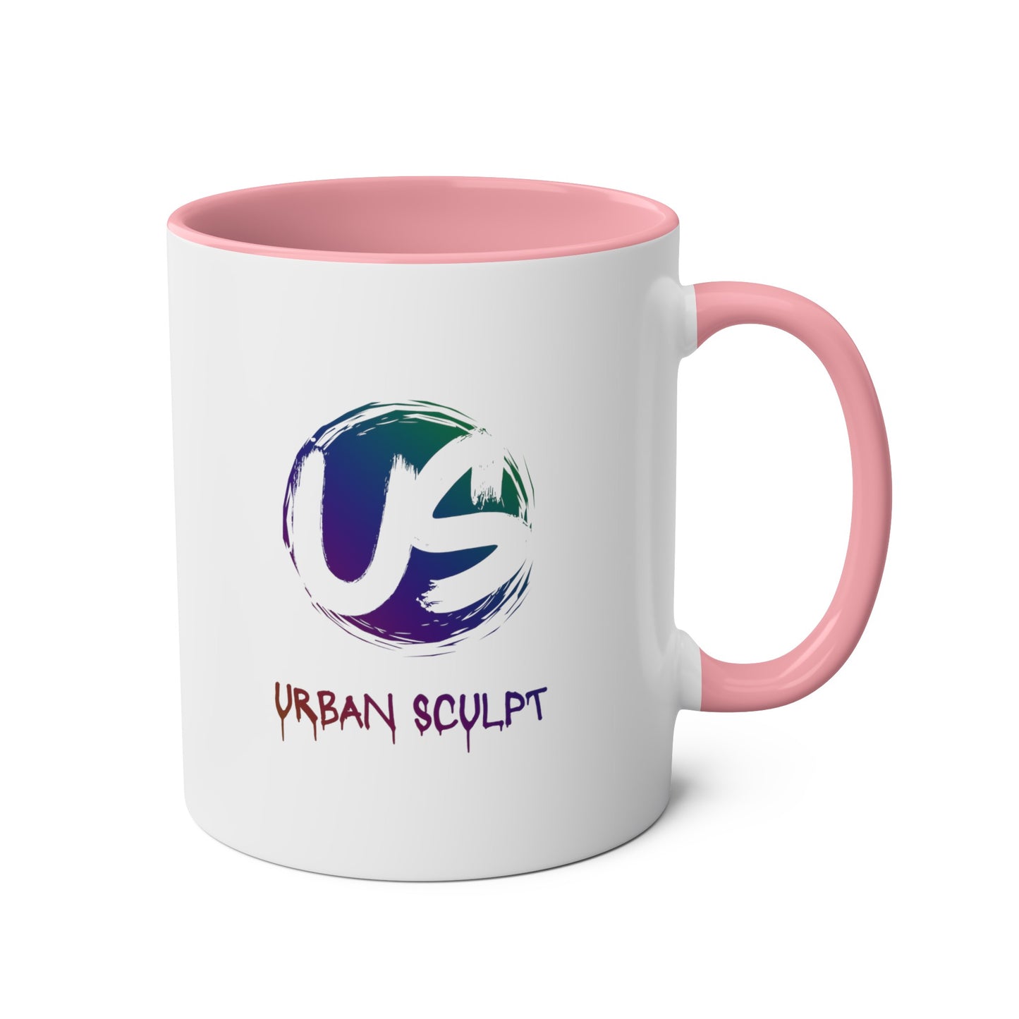 Urban Sculpt Pride Edition Two-Tone Coffee Mugs, 11oz: Celebrate LGBTQIA+ with Every Sip