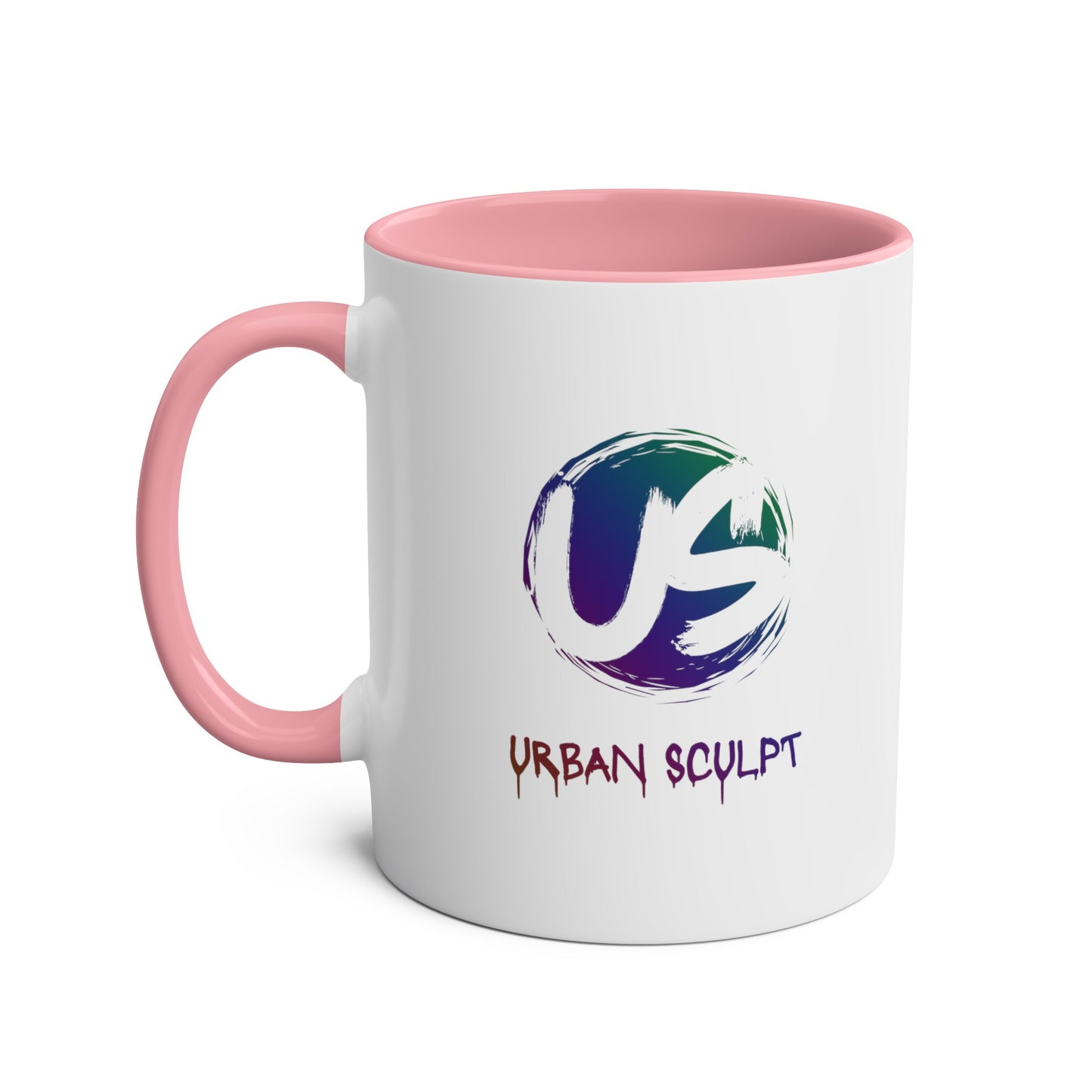 Urban Sculpt Pride Edition Two-Tone Coffee Mugs, 11oz: Celebrate LGBTQIA+ with Every Sip